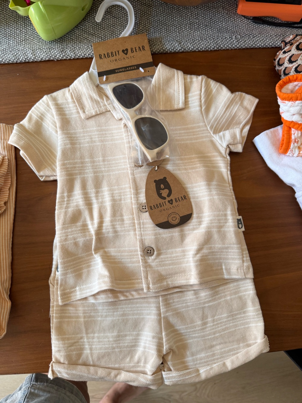 NWT Rabbit Bear & Tucker & Tate 12M set